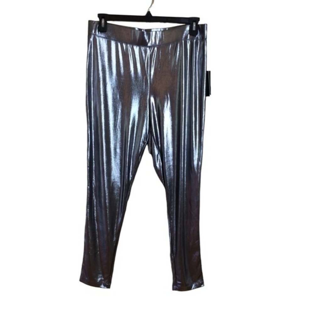 NWT Eloquii liquid silver leggings. Size 16